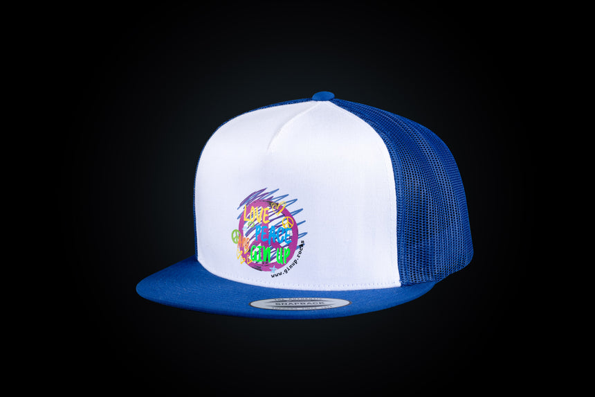 Love Peace and GinUP Cap Blue